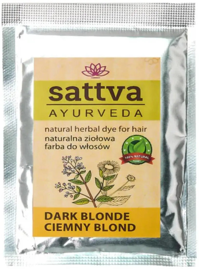 Sattva Ayurveda dabīga augu matu krāsa