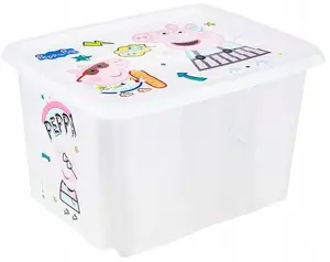 Curver Kaste ar vaku 30L Karolina "Peppa Pig" 45x35x27cm caurspidiga 4052396081688