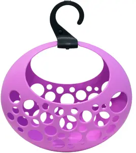 LA-KA-PE Laundry Basket Love Purple