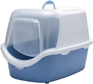 ZOLUX Cathy Easy Clean Туалет для кошек белый и синий