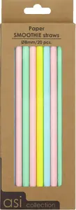 ExtraLink Papier smoczek słomki 20gab / O8mm / 21cm 4744561014477