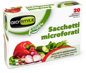 Staples Micro-perforated Vegetable Bags 20 pieces
