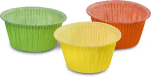 Lumarko Formy do ciastek z papieru 6 szt. czerwony Easy Bake O 5 x 4 cm 8006043008623