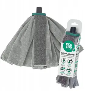 Sauber Replacement Microfiber Mop Head CIRCULAR RUBI Eco Ego