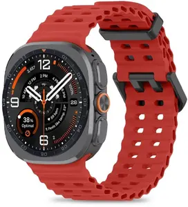 Uniq Tech-Protect Iconband Pro Watch Strap for Samsung Galaxy Watch Ultra 47 mm Crimson Red