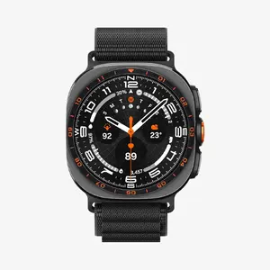 Ремешок для умных часов Spigen WBF1 для Galaxy Watch Ultra 2 47mm Черный 147-215 мм