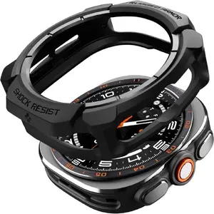 Spigen Rugged Armor Case for Samsung Galaxy Watch Ultra 2 2026 47 mm Matte Black