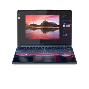 Lenovo Yoga Book 9 14IAH10 Intel Core Ultra 9 285H Hybrid (2-in-1) 35.6 cm (14") Touchscreen 2.8K 32 GB LPDDR5x-SDRAM 1 TB SSD Wi-Fi 7 (802.11be) Windows 11 Home German Teal