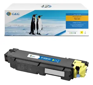 G&G 17187 Compatible Yellow Toner Cartridge for Kyocera Printers, 5000 Pages Yield