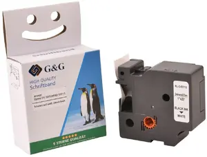 G&G Label Tape Compatible with Dymo D1 53713 S0720930ß