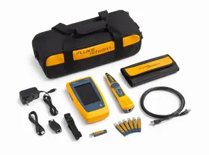 FLUKE LinkIQ Duo kabeļu un tīkla testera komplekts ar papildu aprīkojumu