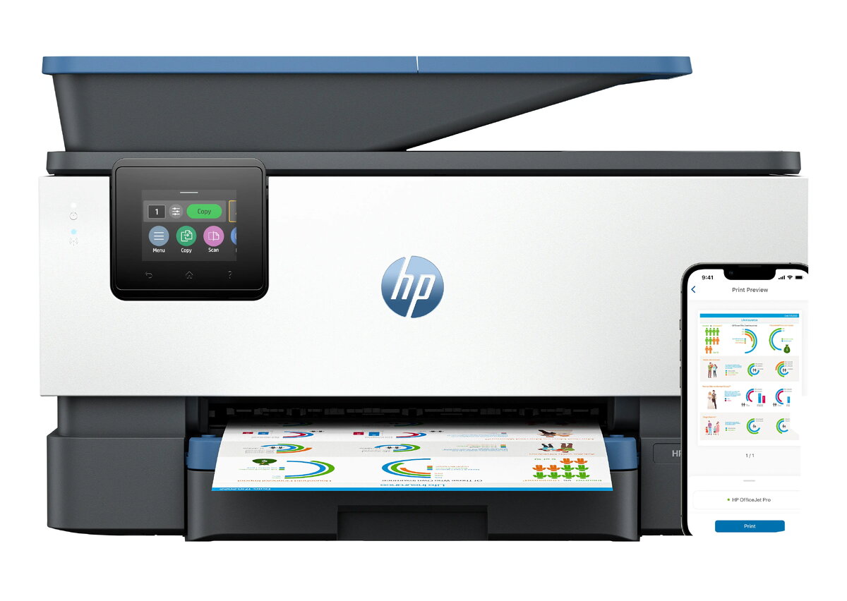 HP OfficeJet Pro 9125e bezvadu daudzfunkciju