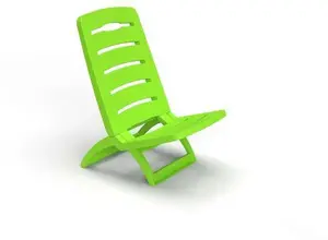 Garden chair Nlle PROFI BRUSH Sandy green