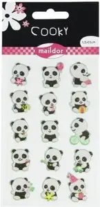 Maildor 3D Panda uzlīmes