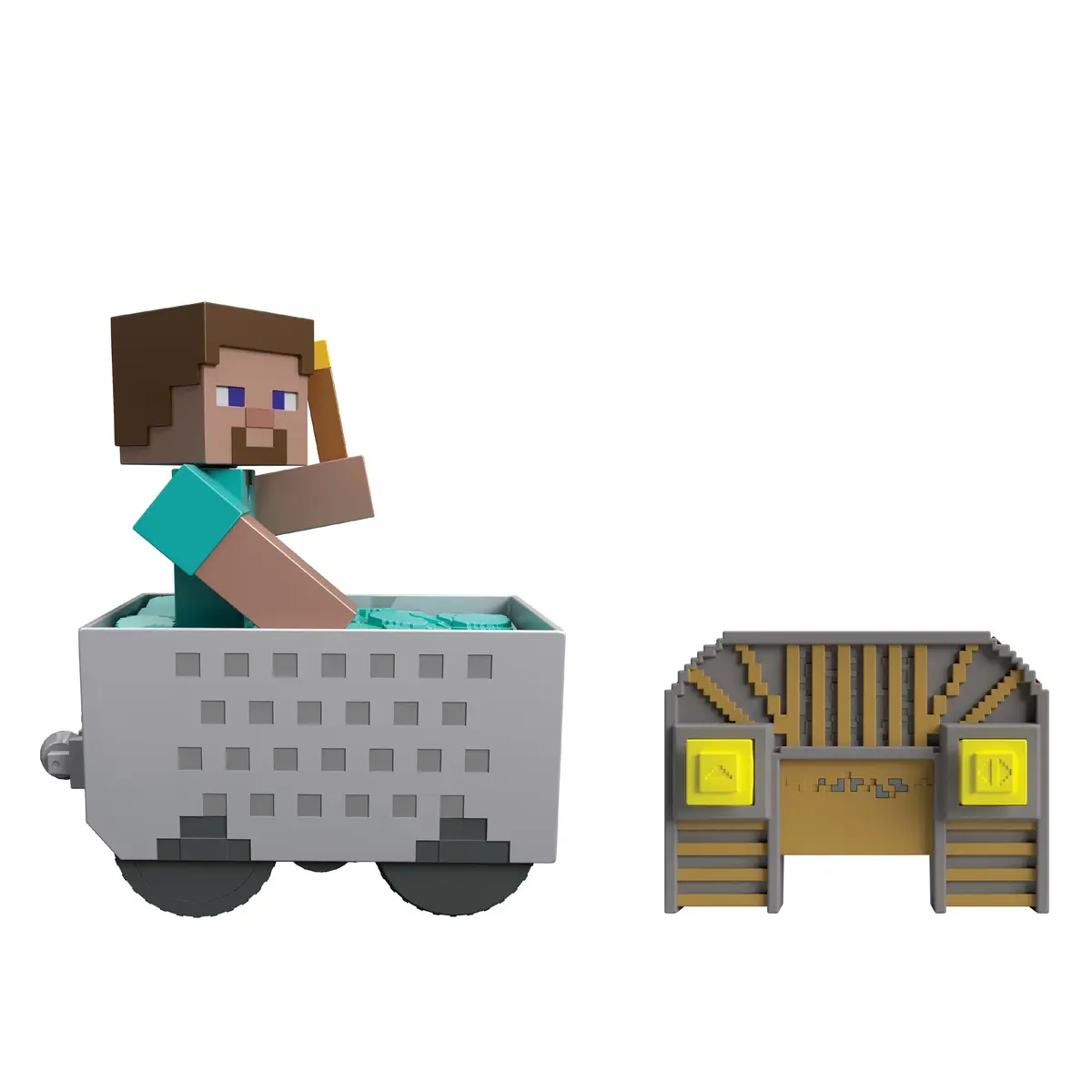 Радиоуправляемая машинка Minecraft Minecart и Стив Photo 4