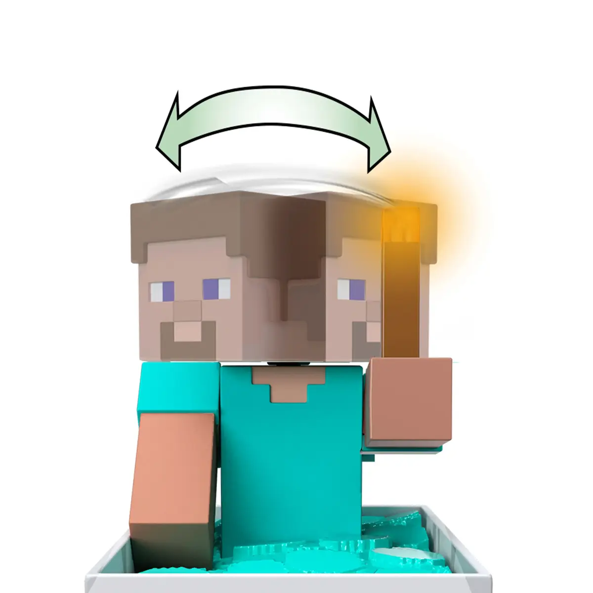 Радиоуправляемая машинка Minecraft Minecart и Стив Photo 5