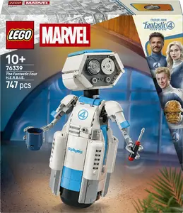 Конструктор LEGO Marvel Фантастическая Четверка H.E.R.B.I.E. модель 76339 с деталями для сборки и тематическими элементами