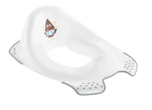 keeeper Ewa Cietais tualetes poda vāks Polipropilēns un Termoplastiskais elastomērs Balts, Pelēks, Brūns