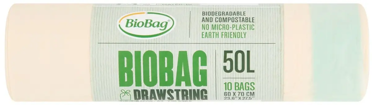 Staples BioBag 50L Kompostējami atkritumu maisi