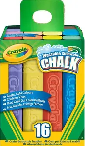 Crayola CRAYOLA Kreda Tęczowa 16 szt. - 51-4008