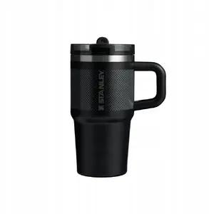 Дорожная термокружка с трубочкой Kita The Quencher ProTour Flip Straw Tumbler 0.59L черная
