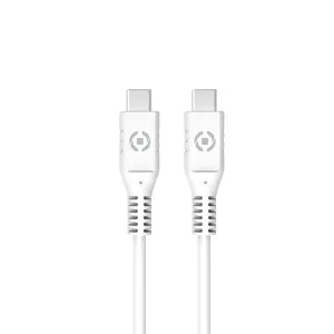 Кабель USB MyScreenProtector USB-C - USB-C 1 м 60 Вт Белый RTGUSBCUSBCWH