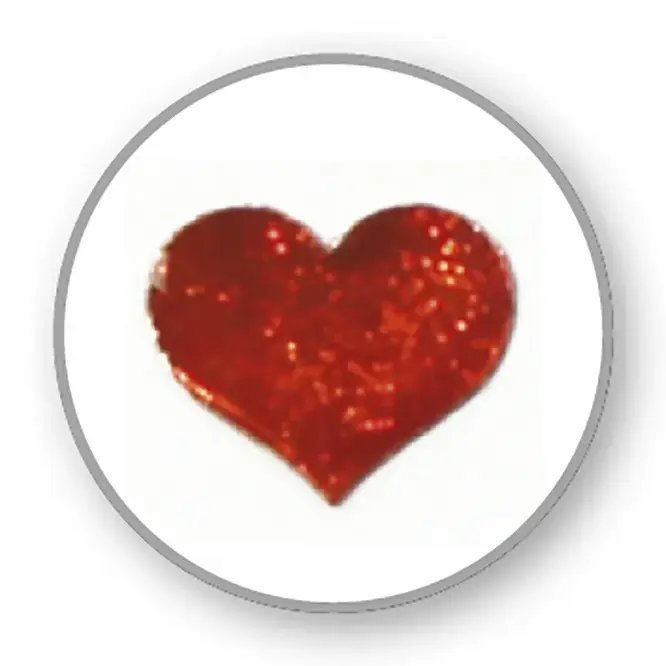 Maildor Clairefontaine 3D Heart Stickers 560380C Photo 2