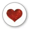 Maildor Clairefontaine 3D Heart Stickers 560380C Photo 2