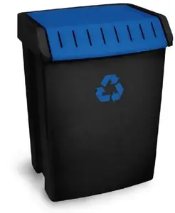 Aptel 50L Blue Trash Bin