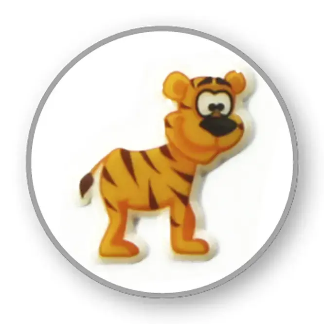 Maildor 560389C 3D Stickers Safari Animals Photo 3