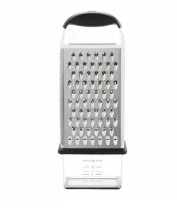 OXO 1057961 Vertical Manual Grater and Spiralizer made of Stainless Steel