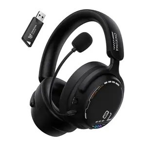 Onikuma GT886 Gaming Headphones Black with 2.4G and Bluetooth Connectivity