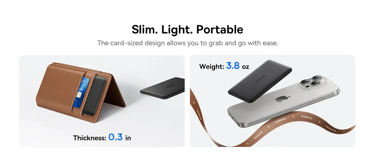 Baseus PicoGo AM41 Ultra-slim LiPo PowerBank