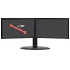 Divu monitoru pacelšanas statīvs Ergotron Neo Flex Photo 5