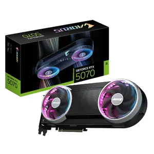 GIGABYTE AORUS GeForce RTX 5070 INFINITY 12G videokarte ar 2715 MHz procesora frekvenci, 12 GB GDDR7 atmiņu, PCI Express 5.0 un aktīvo dzesēšanu