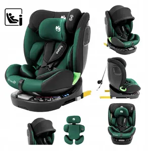 RECARO Loom 35 Black Green Rotatable Child Car Seat