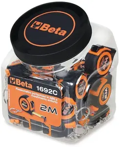 Beta BE 1692C/2 Карманная измерительная рулетка длина 2М ширина 16ММ