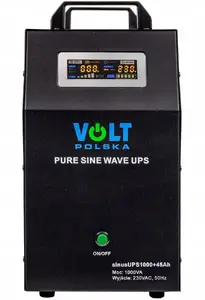 Uninterruptible Power Supply Volt SINUS UPS 1000 700/1000W with 45Ah Battery and 1.5m Cable