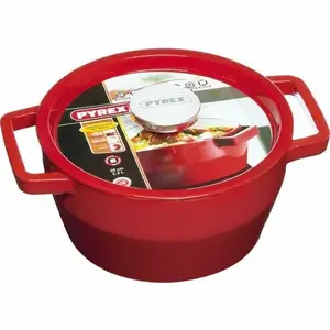 Maku Katls apaļš čuguna 2.2L 20cm sarkans