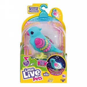 Интерактивная фигурка птички Cobi Little Live Pets синего цвета