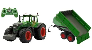 KLEIN Fendt RC Tractor with Remote-Controlled Trailer