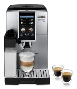 DeLonghi ECAM380.85.SB Полностью автоматическая эспрессо-кофемашина 1.8 л 1450 Вт TFT дисплей встроенная кофемолка черный серебристый