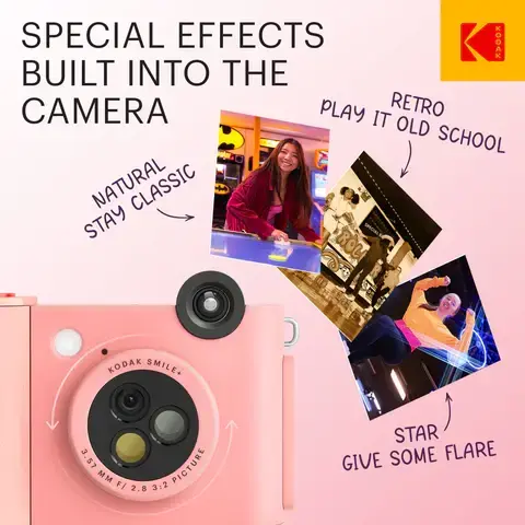 Kodak SMILE+ Instant Print Camera Pink Photo 5
