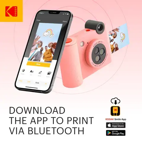 Kodak SMILE+ Instant Print Camera Pink Photo 6