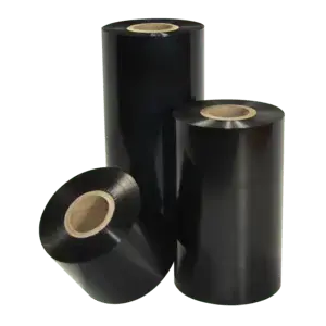 Thermal transfer ribbons, Inkanto, APR 6, Wax/Resin, 220 mm, 300 m, Out, Black