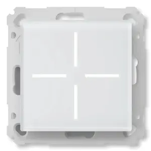 Homematic IP Glass push-button 161160A0 White Smart button 868.0 - 869.65 MHz 230 V