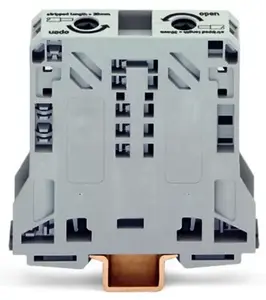Wago 285-150 Terminal Block Grey