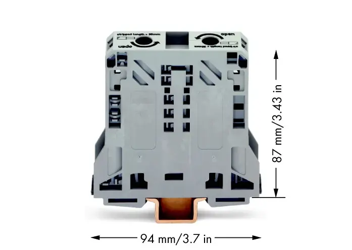 Wago 285-150 Terminal Block Photo 2