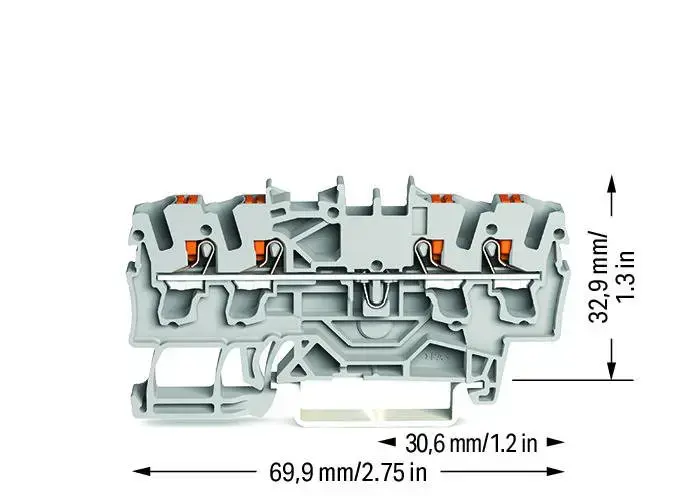 Wago 2202-1401 Terminal Block Photo 2