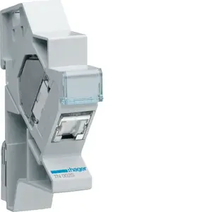 Hager Tehalit TN002S Keystone modulis RJ-45 Cat 6 STP leņķa pelēks